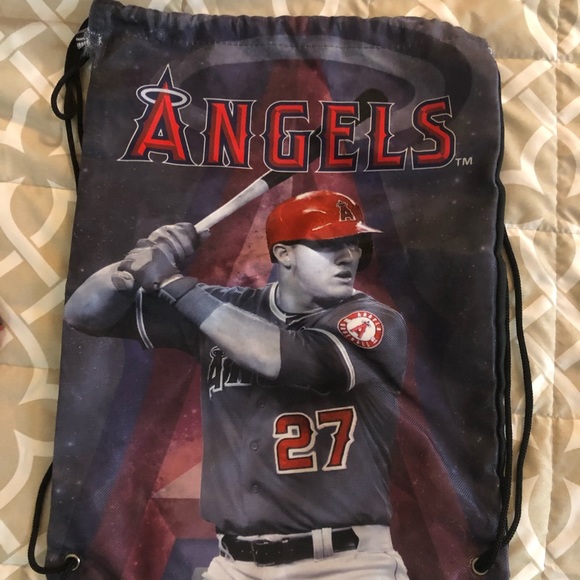 Mike Trout drawstring backpack - Picture 1 of 3